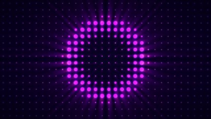 Poster - Spotlight and wall dance. Stage Lights in concert hall scene light flashing wall strobes lights footage for different events