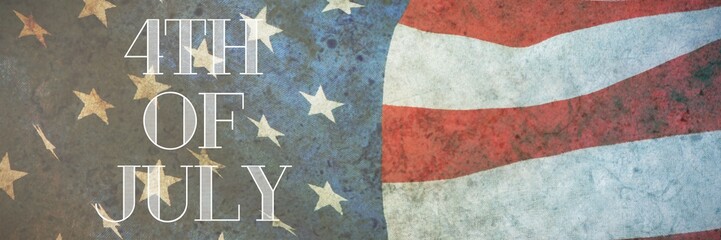 Poster - Composite image of independence day graphic