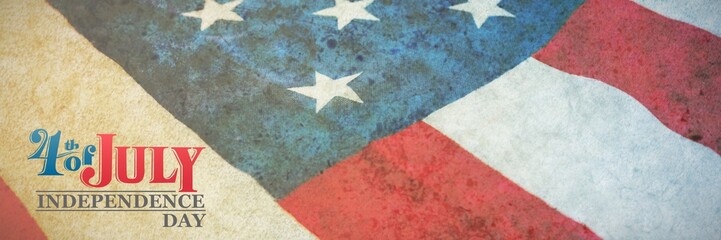 Poster - Composite image of independence day graphic