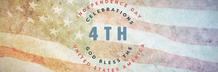 Poster - Composite image of independence day