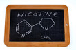 © Richard Villalon - Formule chimique de la nicotine