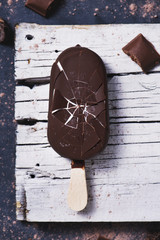 Poster - chocolate ice cream bar