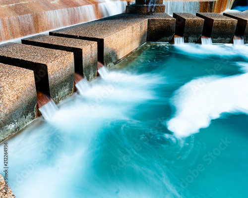 Fort Worth Water Gardens Texas Buy This Stock Photo And Explore