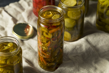 Sticker - Homemade Pickled Vegetables in Jars