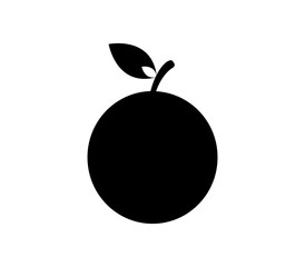 Poster - orange fruit icon