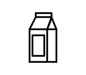 Poster - milk icon