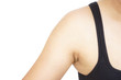 © mraoraor - Women fat and problem black armpit on white background for skin care and beauty concept