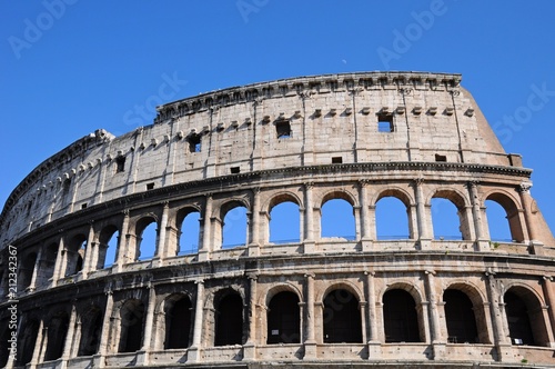 Plakat Zakończenie up Colosseo w Rzym, Włochy