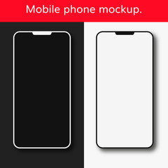 Poster - mobile phone mockup set