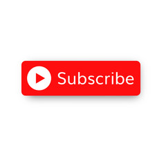 Poster - subscribe video channel button 