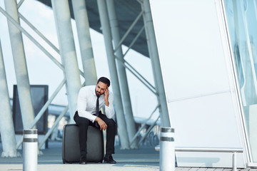 Business Man Missed Plane