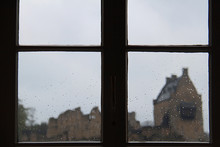 Rain Drops On Window