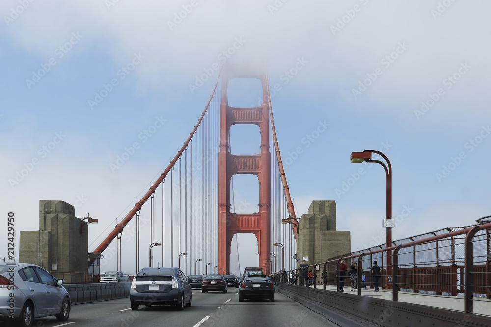 Photo Art Print View Of The Tower Golden Gate
