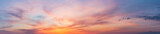 Fototapeta Zachód słońca - Colorful sunset twilight sky