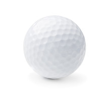 Golf Ball Isolated On White