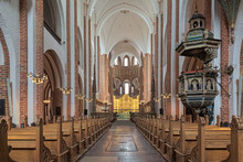 Interior Of Roskilde Cathedral, Denmark
