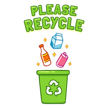 Please Recycle Poster