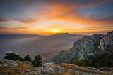 Fototapeta Góry - Mountain range Demerdzhi, the Republic of Crimea.