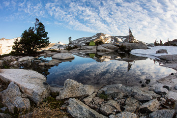 Poster - Beautiful Mountain Scenery in Desolation Wilderness, California