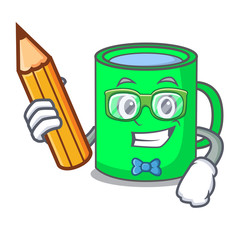 Sticker - Student mug character cartoon style