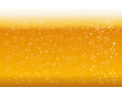 Beer texture with bubbles and foam