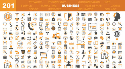 Business & Office Icons - 201 Iconset