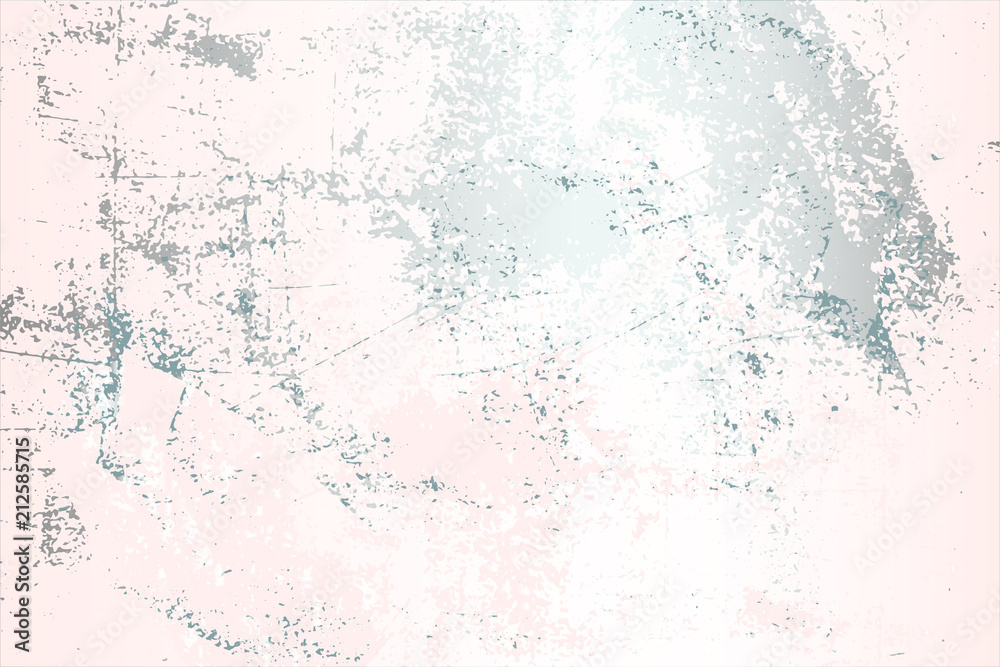 Abstract Marble Trendy Texture in Pastel and Silver colors . Trendy Chic Background made in Vector for wallpaper, canvas, wedding, business cards, advertising, wrapping paper, trendy invitations - obrazy, fototapety, plakaty 