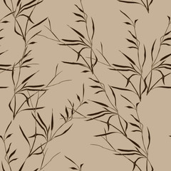 Abstract elegance pattern with floral background.