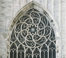Window Of A Gothic Cathedral