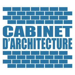 Sticker - Logo cabinet d'architecture.