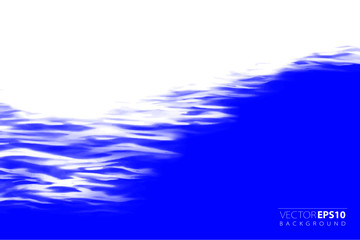 Poster - Vector backgroud. Realistic water surface illustration.