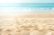 Leinwanddruck Bild - beautiful sand beach