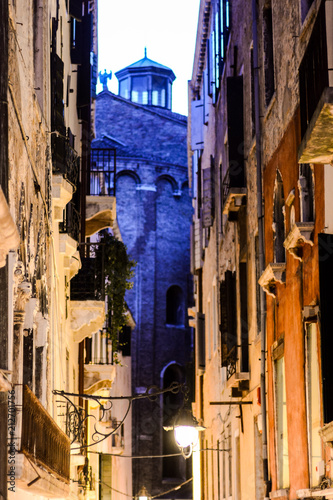 Plakat Słynny Wenecja Włoski miasto
