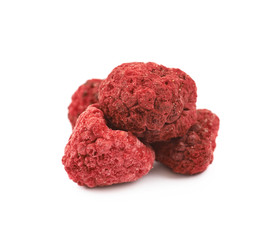 Poster - Dried raspberry isolated