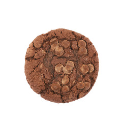 Wall Mural - Chocolate chip cookie isolated