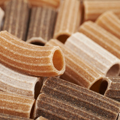 Sticker - Surface coated with the brown pasta