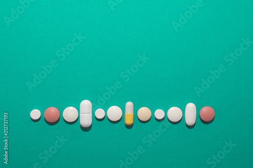 Fotografía Tabletten und Medikamente