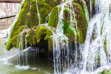 Wild waterfall