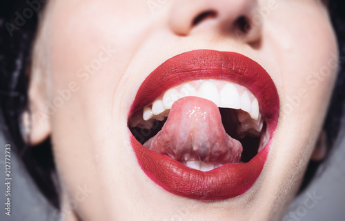 sexy tongue photo Milf lesbians glasses