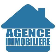 Canvas Print - Logo agence immobilière.