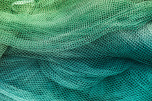 Blue And Green Fishing Nets