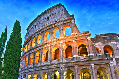 Fotografia, Obraz The Colosseum or Coliseum in the city of Rome, Italy.