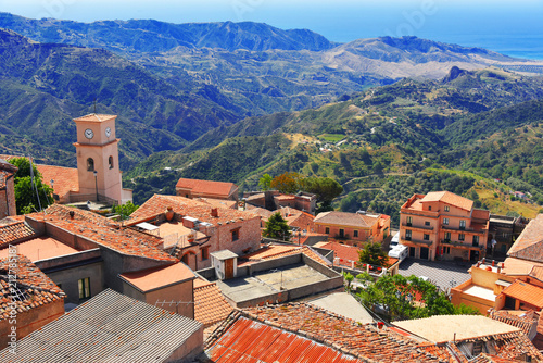 Fotografie, Obraz The village of Bova in the Province of Reggio Calabria, Italy