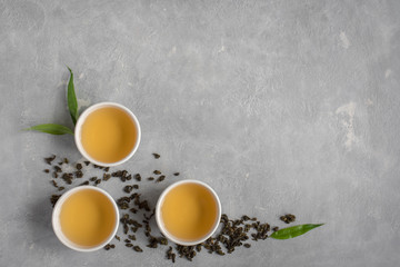 Wall Mural - Green oolong tea