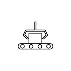 Aufkleber - computer-aided manufacturing icon. Element of automation icon for mobile concept and web apps. Thin line computer-aided manufacturing icon can be used for web and mobile