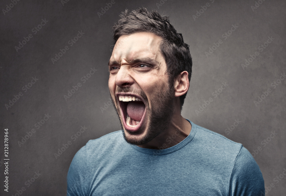 Shouting Stock Photo | Adobe Stock