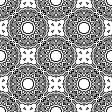 Oriental Mandala. Ottoman Motifs. Seamless Pattern. It Is Vector Illustrations.ental Mandala. Ottoman Motifs. Seamless Pattern. It Is Vector Illustrations. Artwork For Graphics.
