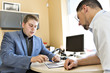 © Louis-Paul Photo - Business car seller working with the client