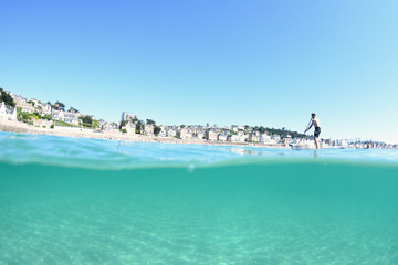 plage et port de pleneuf val andre - cote d armor