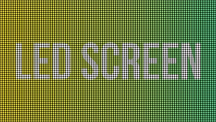Leinwandbilder - Creative vector illustration of led screen macro texture isolated on transparent background. Art design rgb diode seamless pattern. Abstract concept graphic television projection display element.